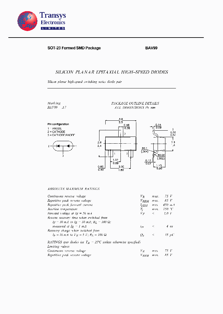 BAV99_4101029.PDF Datasheet