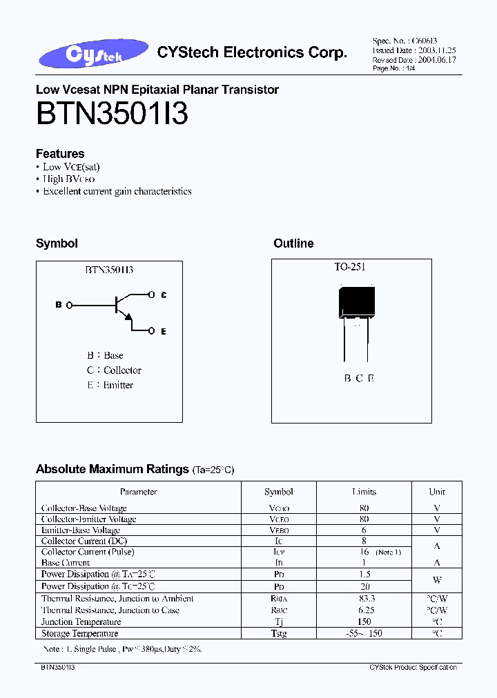 BTN3501I3_4112925.PDF Datasheet