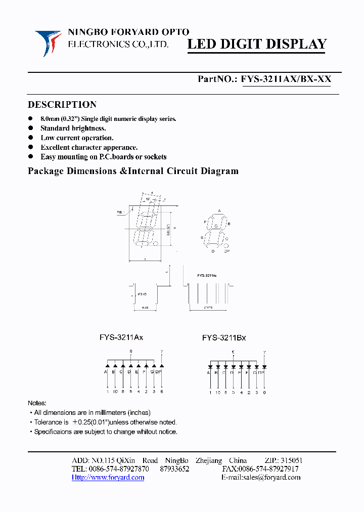 FYS-3211BX-0_4140568.PDF Datasheet