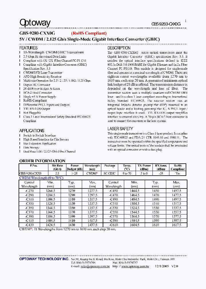 GBS-9280-C290_4118637.PDF Datasheet