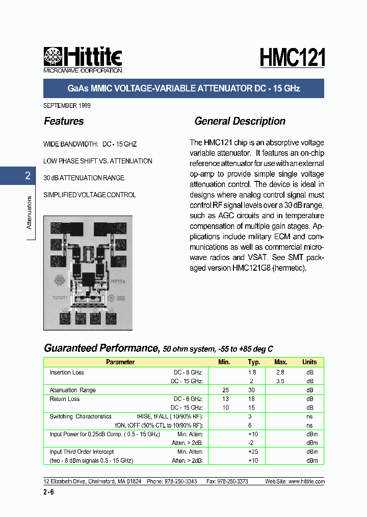 HMC121_4145526.PDF Datasheet