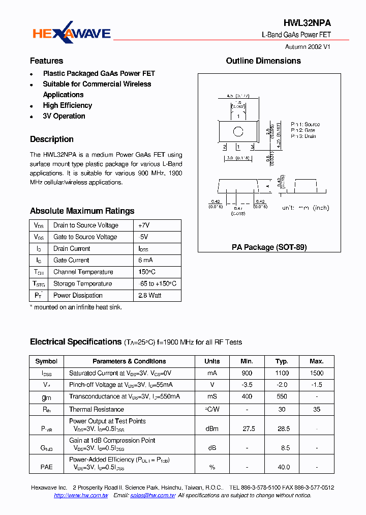 HWL32NPA_4140510.PDF Datasheet