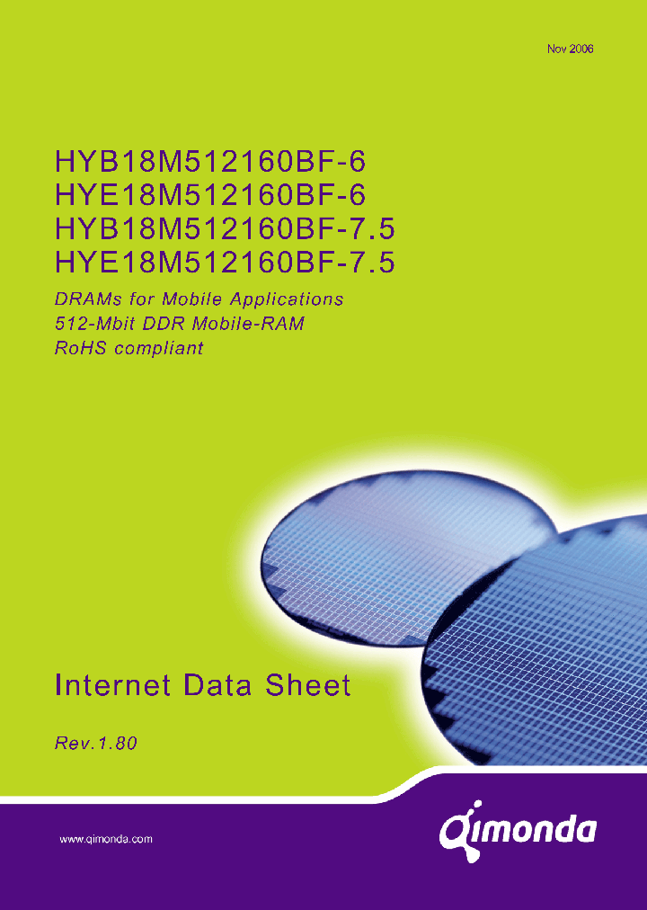 HYB18M512160BF-6_4100762.PDF Datasheet