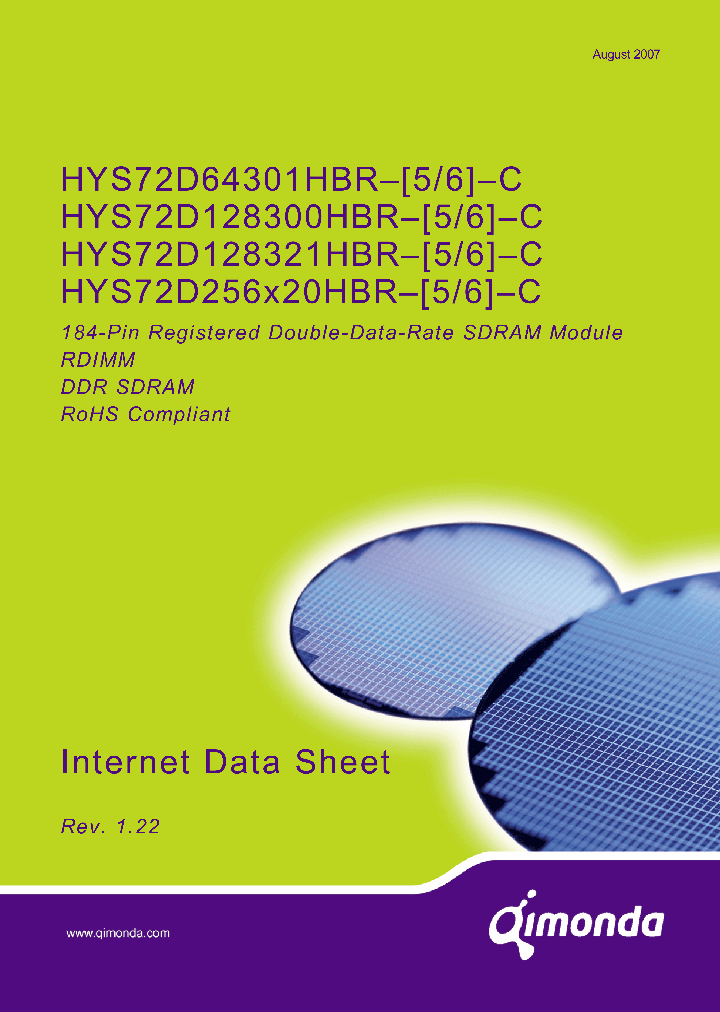HYS72D64301HBR07_4121993.PDF Datasheet