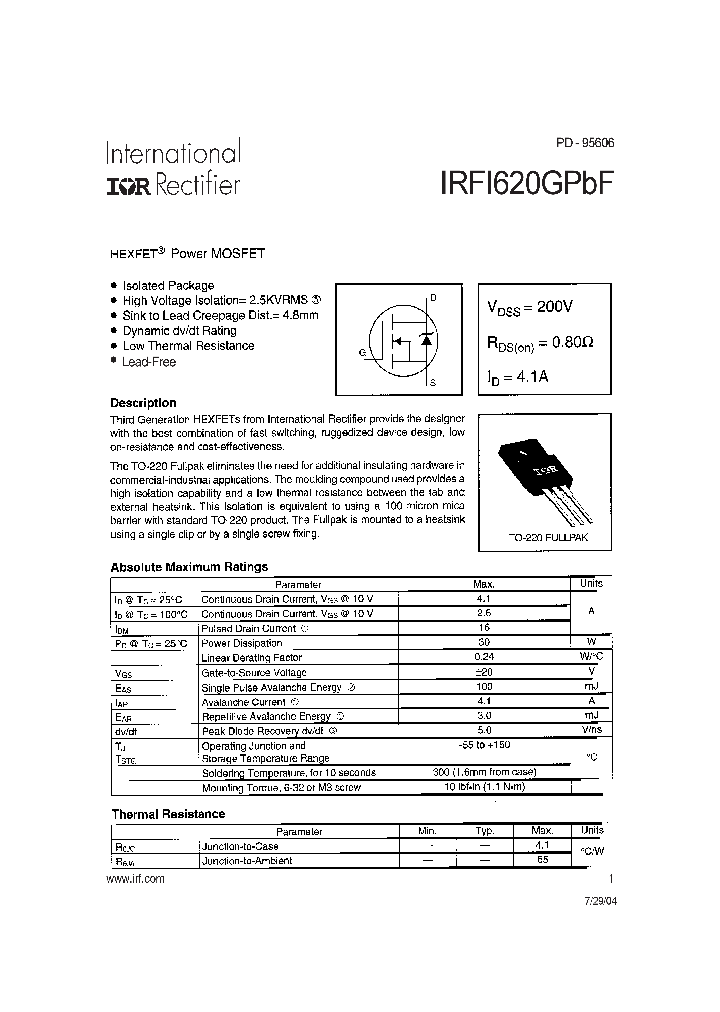 IRFI620GPBF_4130644.PDF Datasheet