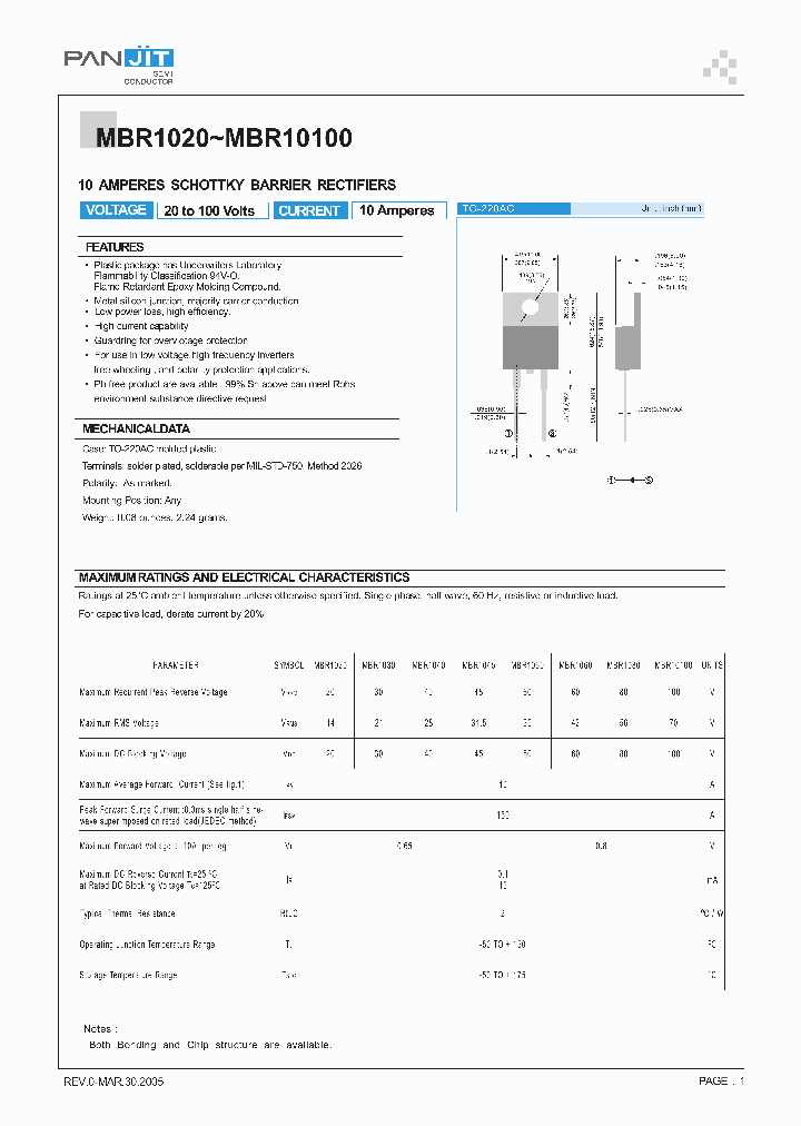 MBR1060_4117281.PDF Datasheet