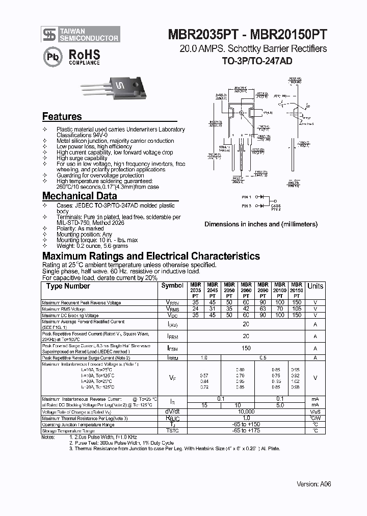 MBR2060PT_4115810.PDF Datasheet