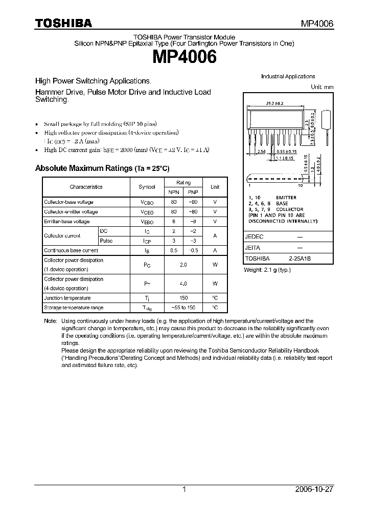 MP400607_4125544.PDF Datasheet