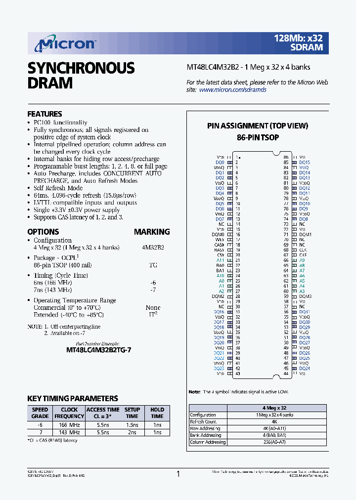 MT48LC4M32B2TG_4100078.PDF Datasheet