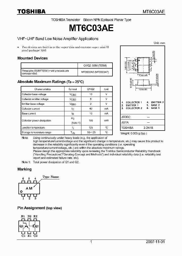 MT6C03AE07_4125490.PDF Datasheet
