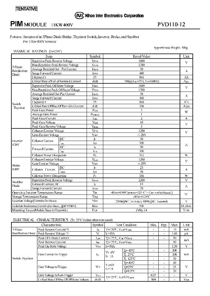 PVD110-12_4110934.PDF Datasheet