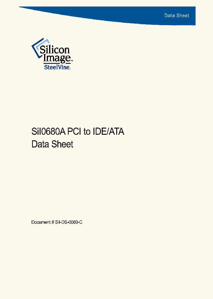 SII0680A_4116975.PDF Datasheet