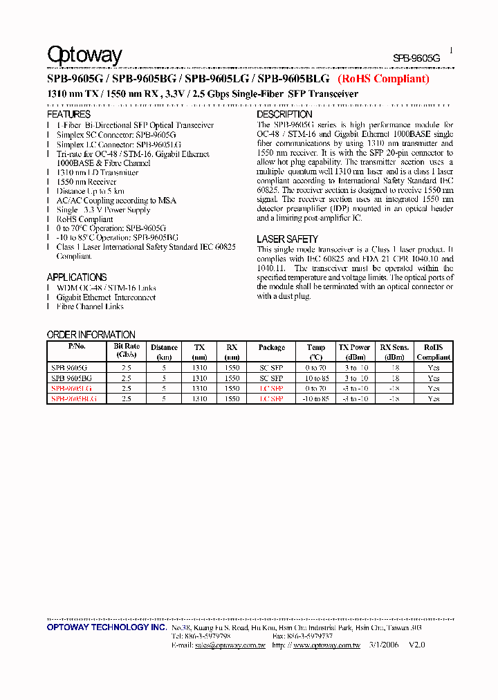 SPB-9605LG_4117407.PDF Datasheet