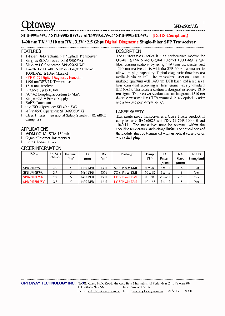 SPB-9905WG_4128830.PDF Datasheet