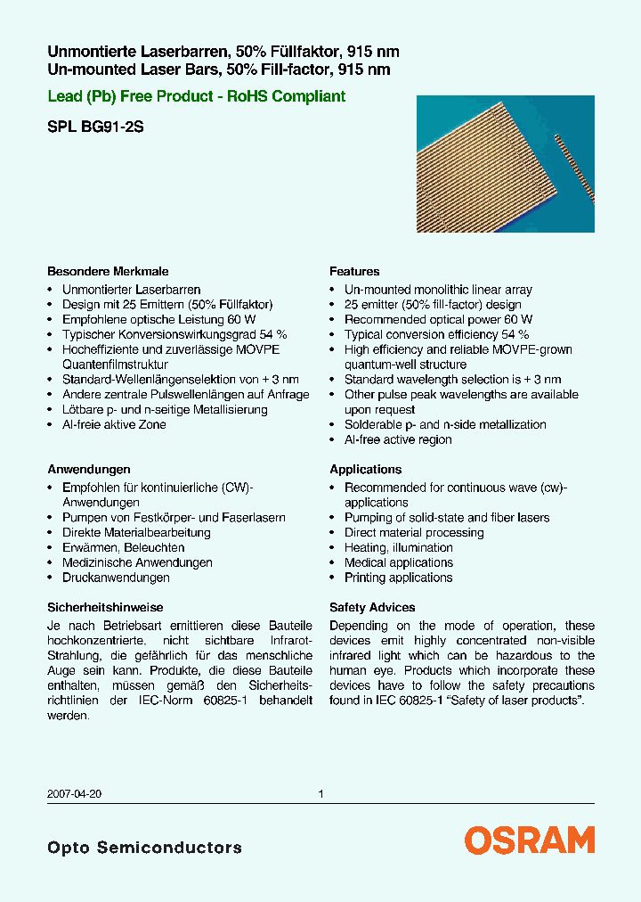SPLBG91-2S_4114091.PDF Datasheet