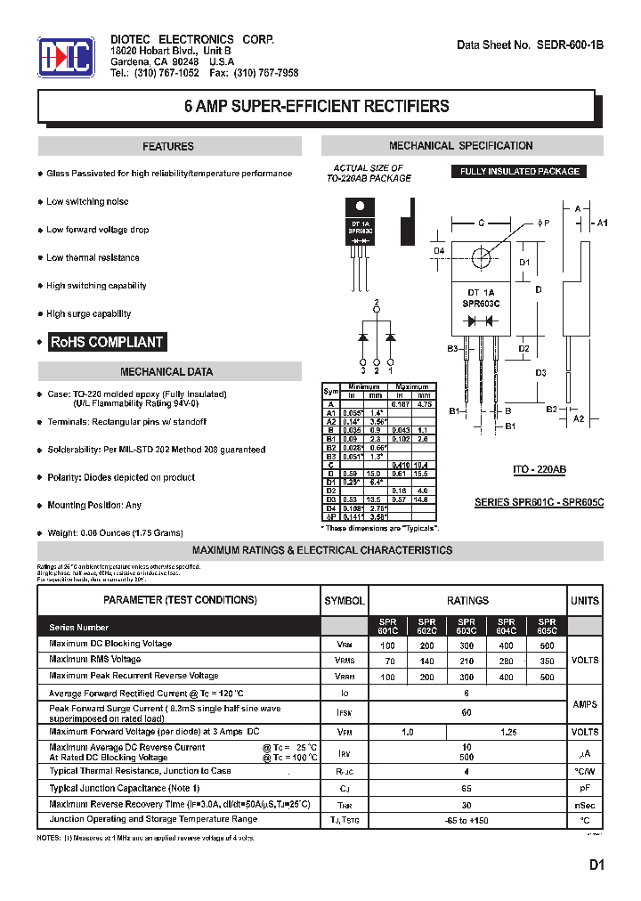 SPR604C_4143736.PDF Datasheet