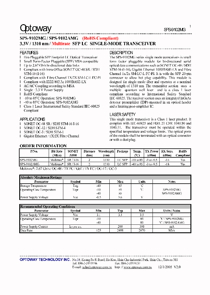 SPS-9102MG_4128590.PDF Datasheet