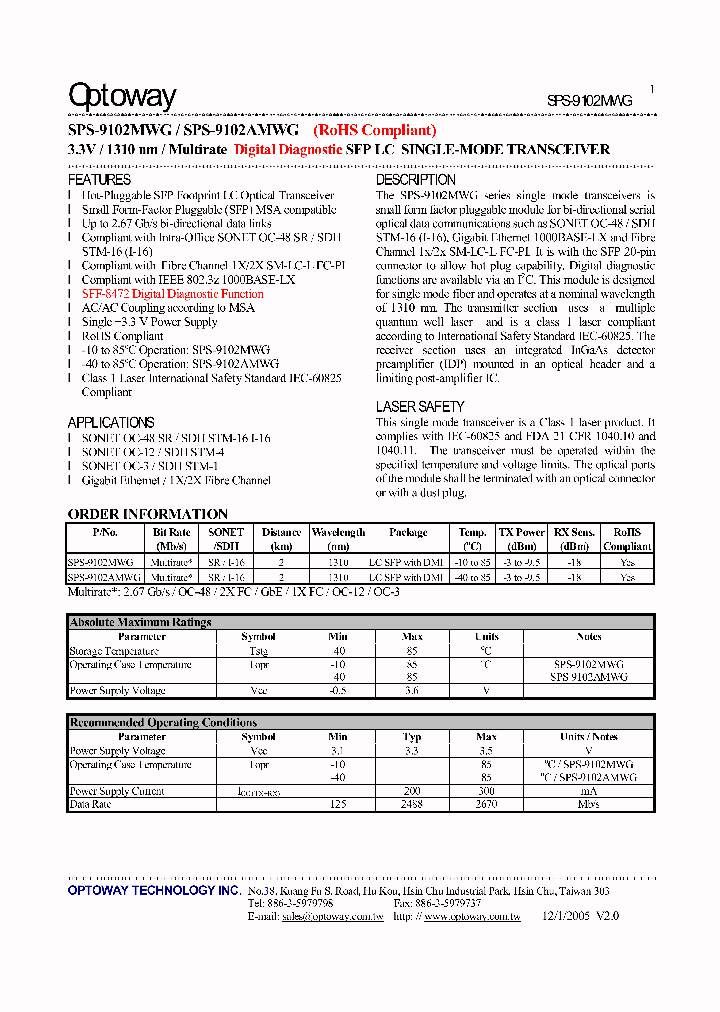 SPS-9102MWG_4128589.PDF Datasheet