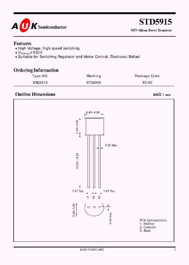 STD5915_4110229.PDF Datasheet