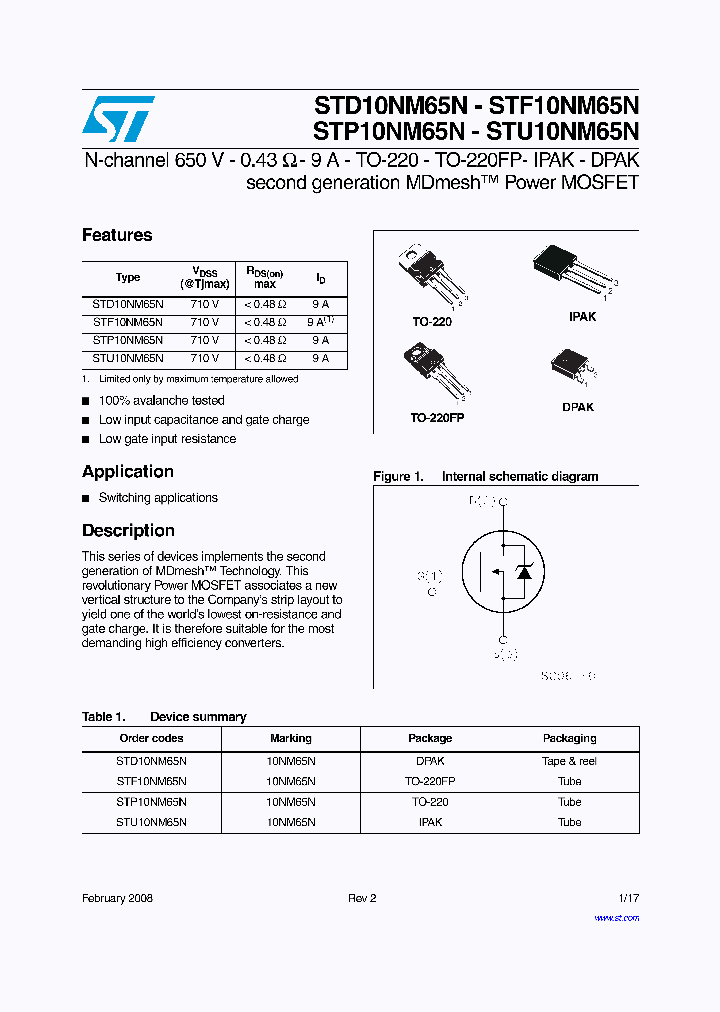 STF10NM65N_4158821.PDF Datasheet