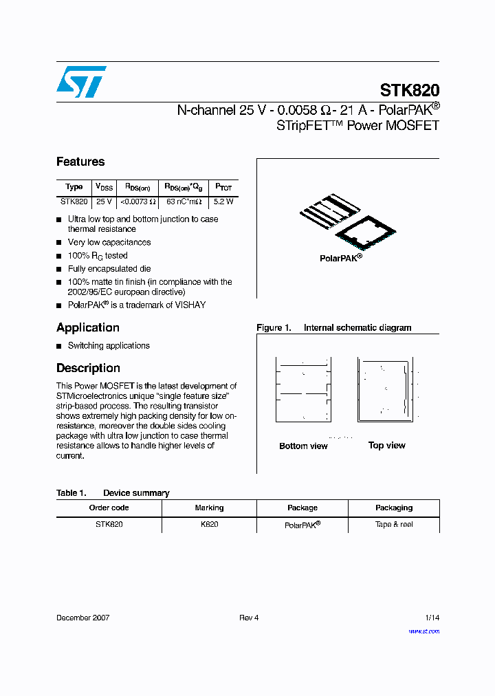 STK820_4136233.PDF Datasheet