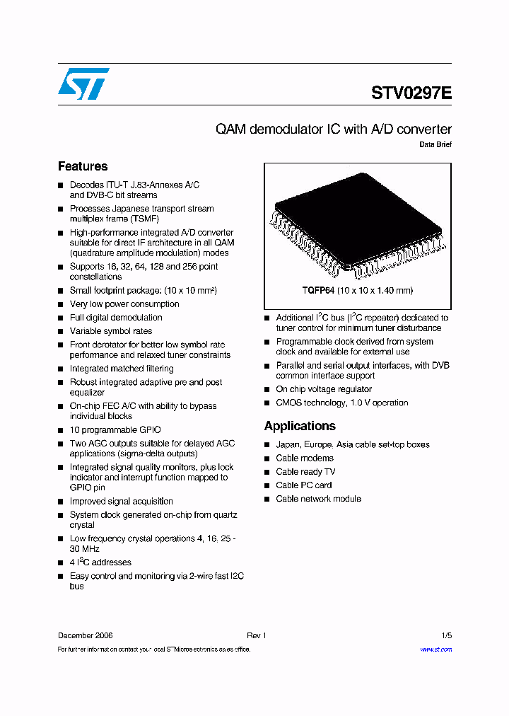 STV0297E_4112481.PDF Datasheet