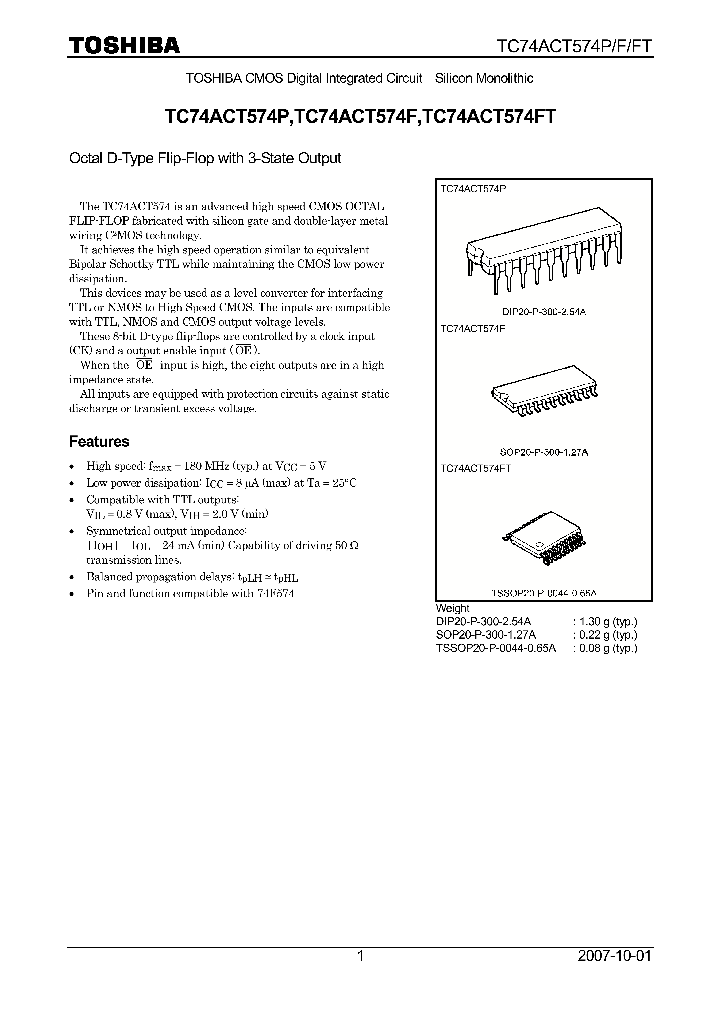 TC74ACT574F07_4124753.PDF Datasheet