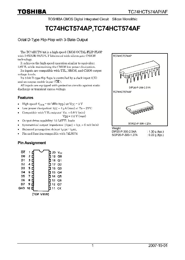 TC74HCT574AP07_4134758.PDF Datasheet