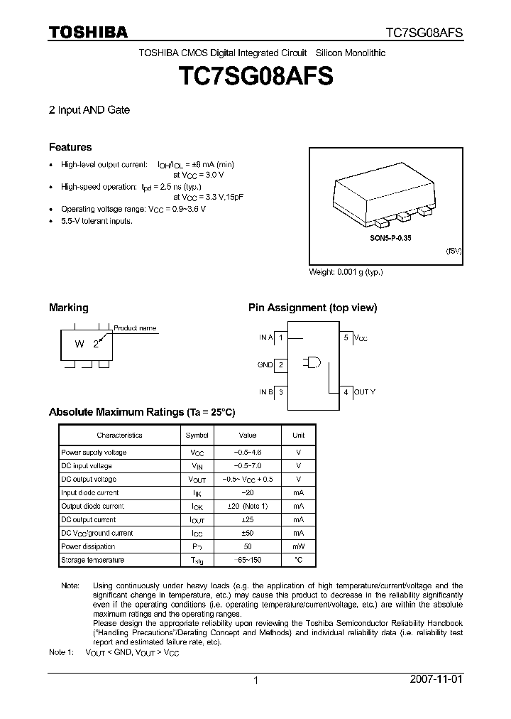 TC7SG08AFS_4125361.PDF Datasheet