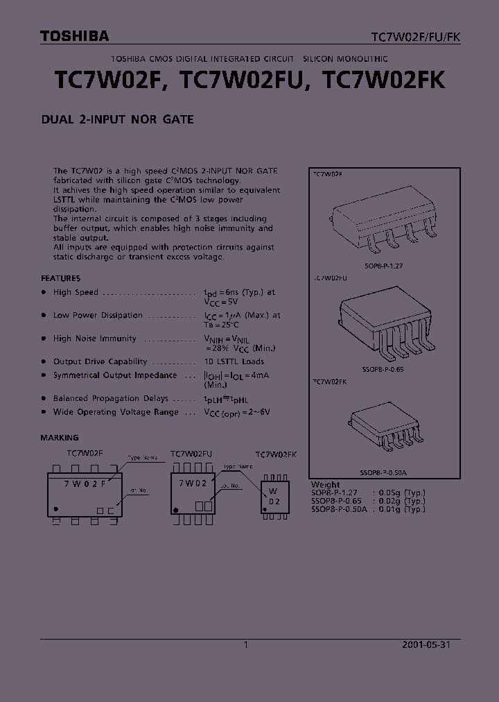 TC7W02F01_4108927.PDF Datasheet