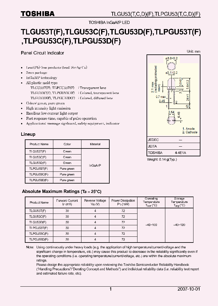 TLGU53T07_4132275.PDF Datasheet