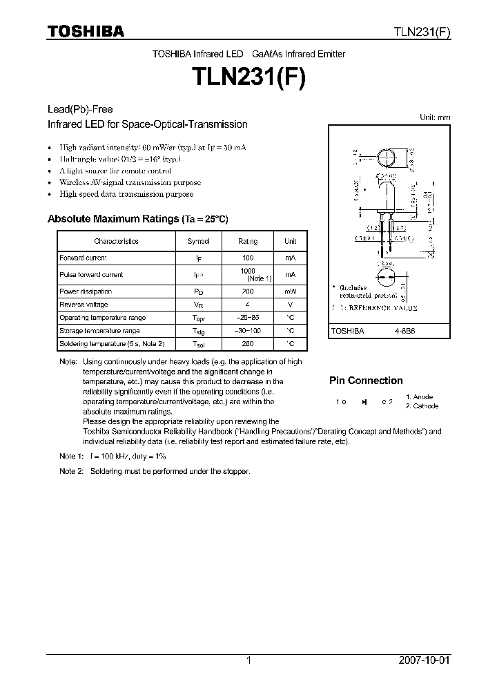 TLN231F_4132260.PDF Datasheet