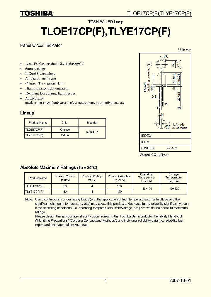 TLYE17CP_4132181.PDF Datasheet