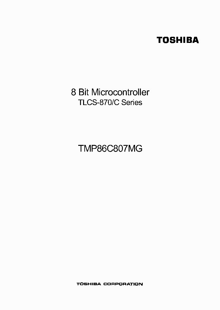 TMP86C807MG_4114357.PDF Datasheet