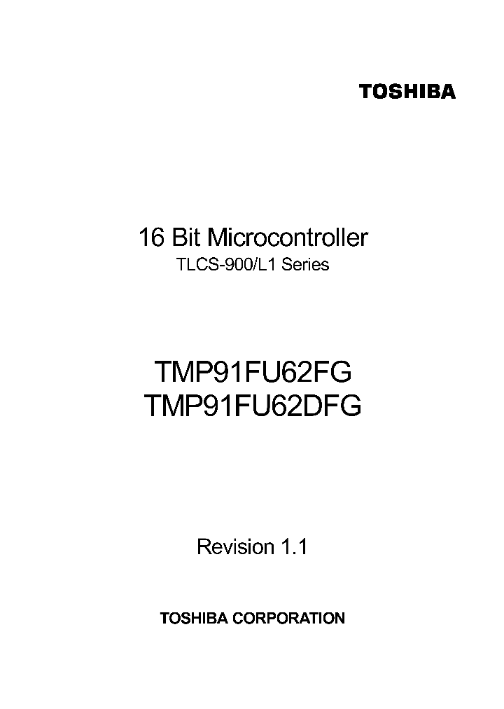 TMP91FU62FG_4126645.PDF Datasheet