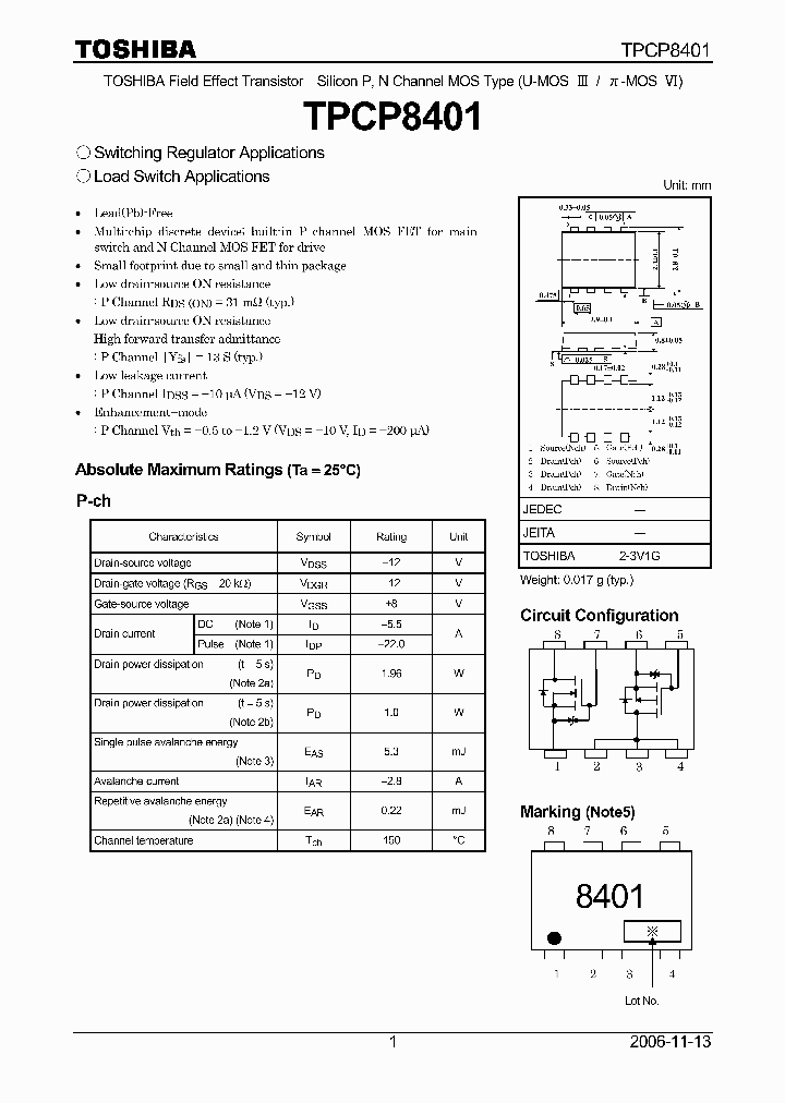 TPCP840107_4127250.PDF Datasheet