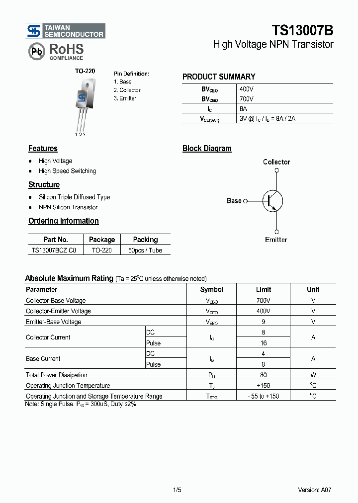 TS13007BCZ_4131242.PDF Datasheet