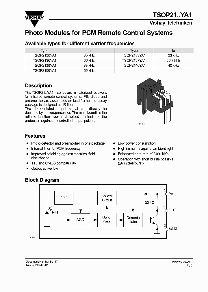 TSOP2140YA1_4105651.PDF Datasheet