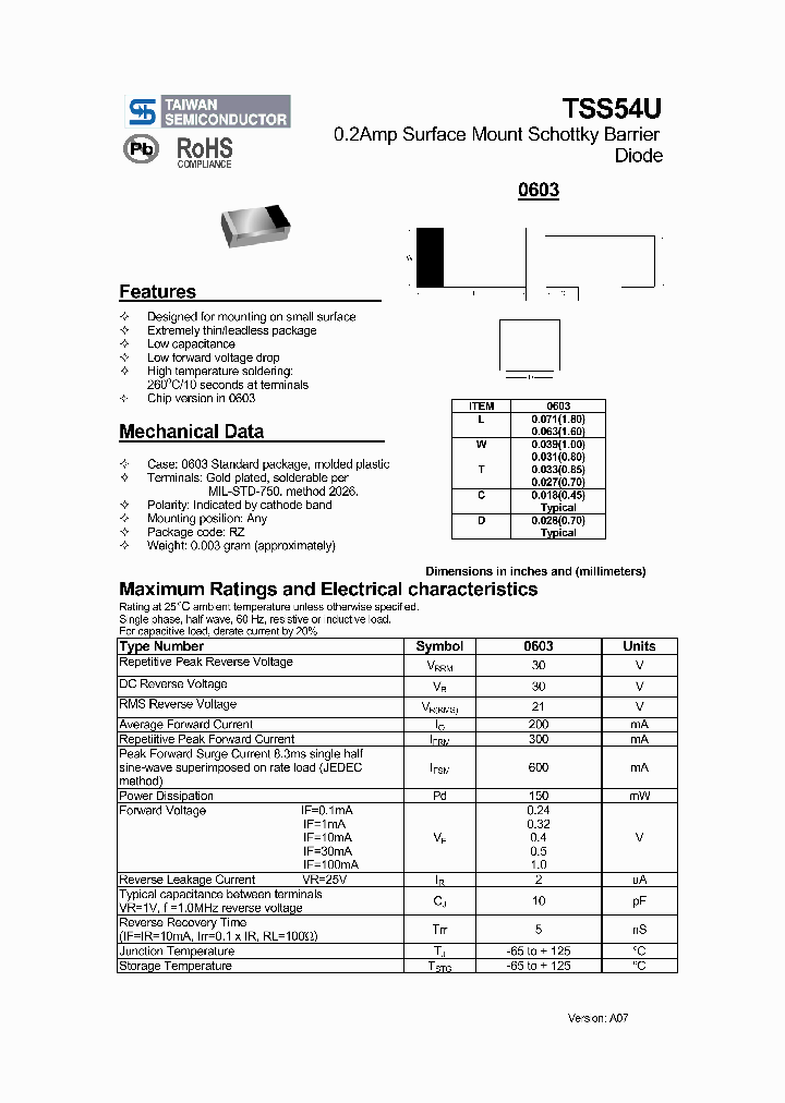 TSS54U_4131050.PDF Datasheet