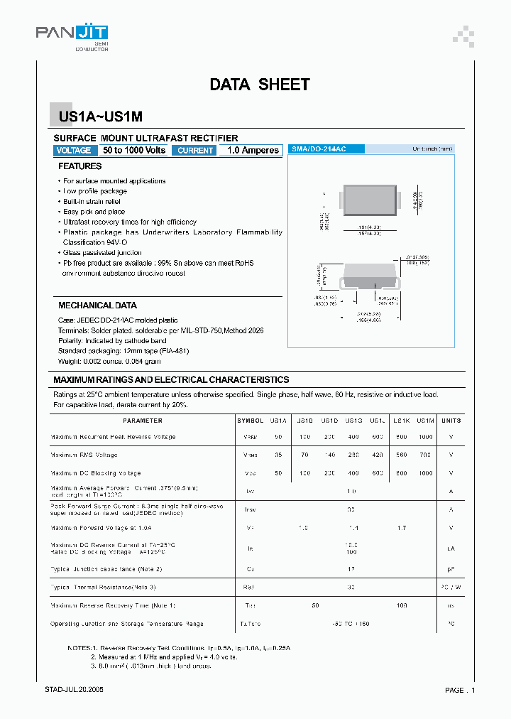 US1G_4114075.PDF Datasheet