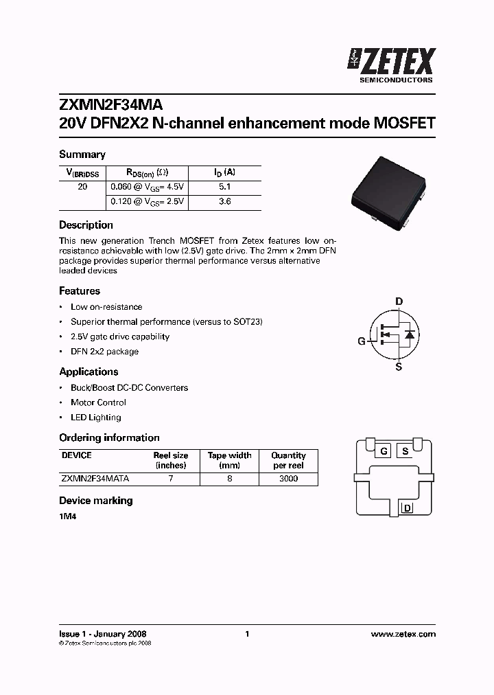 ZXMN2F34MATA_4130516.PDF Datasheet