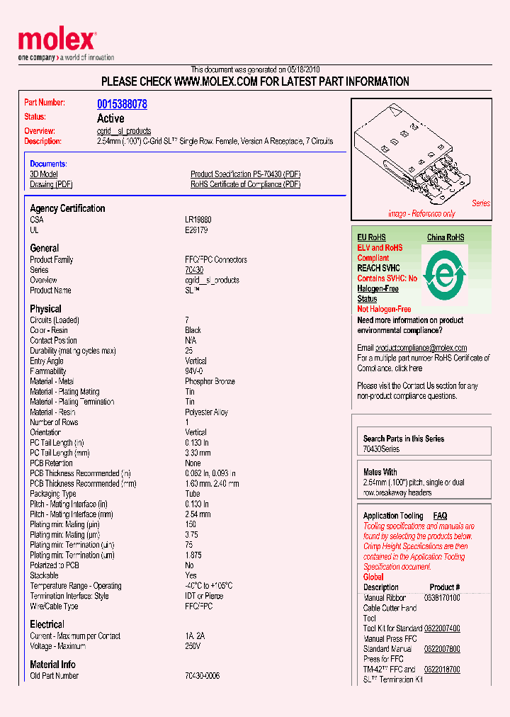 0015388078_4810340.PDF Datasheet