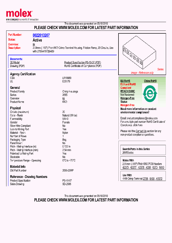 0022013207_4917969.PDF Datasheet