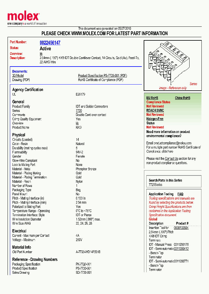 0022456147_4849242.PDF Datasheet