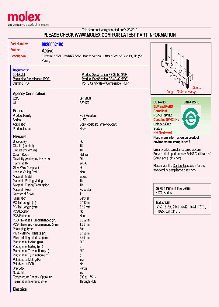 0026602180_4807371.PDF Datasheet