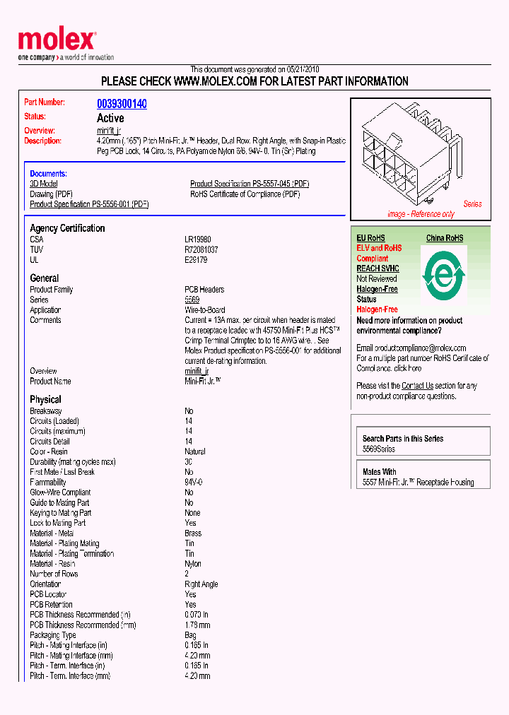 0039300140_4881972.PDF Datasheet