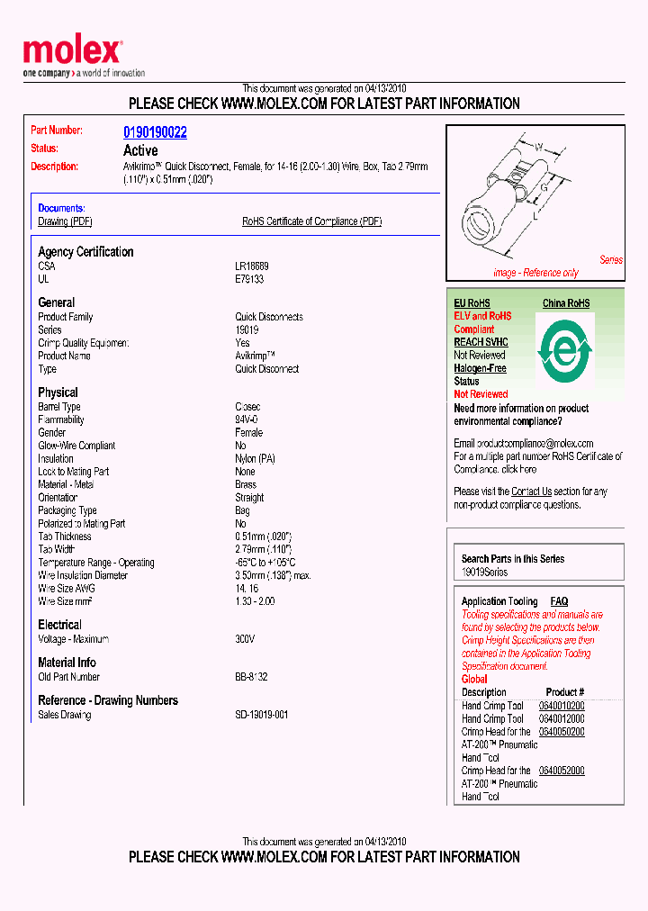 0190190022_4905051.PDF Datasheet