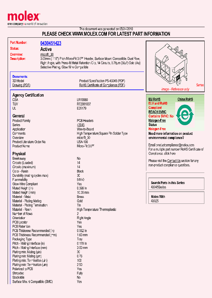 0430451423_4840982.PDF Datasheet