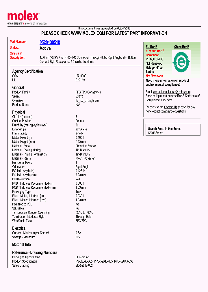 0520430519_4886482.PDF Datasheet