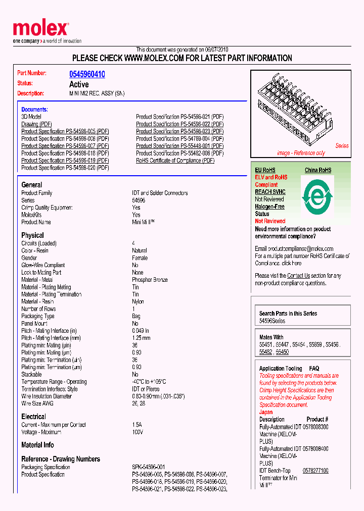 0545960410_4846071.PDF Datasheet